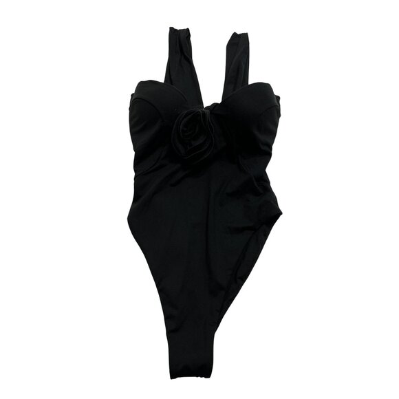La Reveche Sahar One Piece Swimsuit in Black - Picture 1 of 5